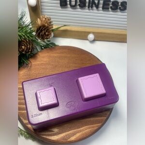 Purple Craft Punch with Square Design